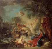 Francois Boucher Rest on the Flight into Egypt oil painting picture wholesale